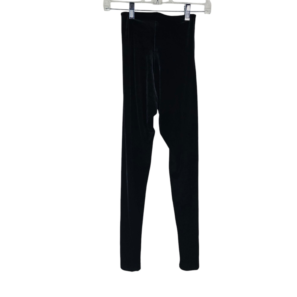 Commando Control Womens Small Perfect Control Black Velvet Leggings